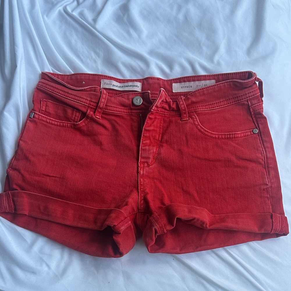Red Women's Shorts